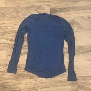 lululemon athletica Navy Long Sleeve Tee